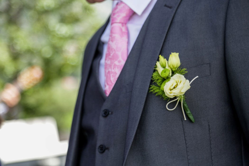 kefalonia weddings buttonholes