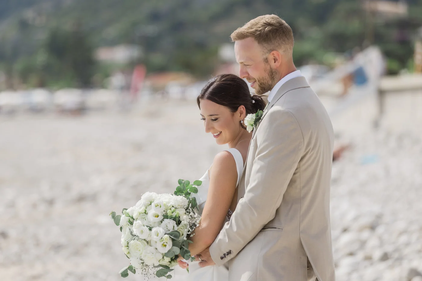 luxury kefalonia wedding real couple