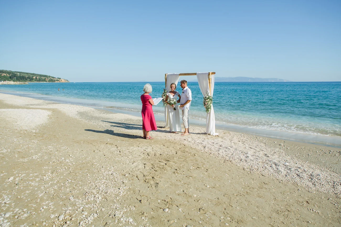 Beach Wedding Kefalonia - Kefalonia Weddings