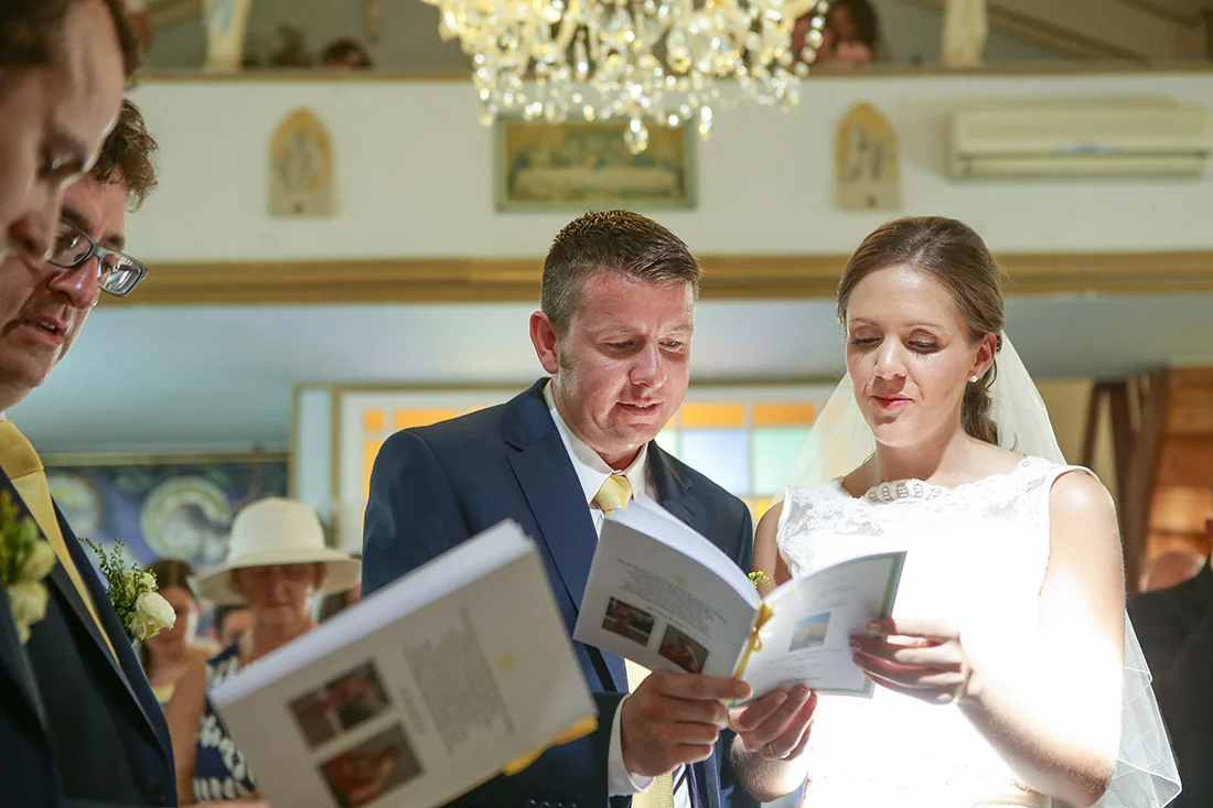 Catholic Church Wedding in Kefalonia - Kefalonia Weddings